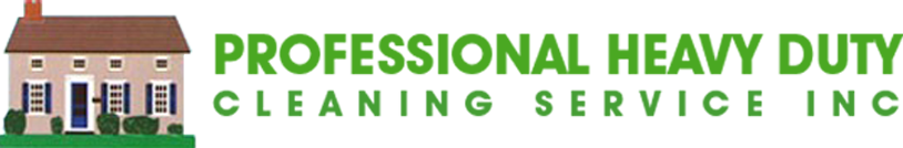 Professional Heavy Duty Cleaning Service Logo